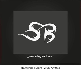  SB logo.SB abstract.SB latter vector Design.SB Monogram logo design .company logo