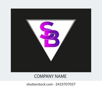  SB logo.SB abstract.SB late vector Design.SB Monogram logo design .company logo