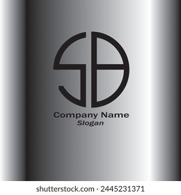 SB-Logo-Design, Buchstabenzeichen Logo.
