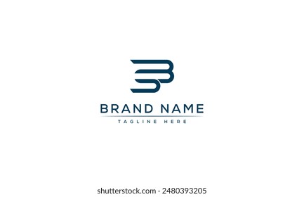 SB logo Design Template Vector Graphic Branding Element.