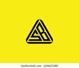 SB logo design vector template