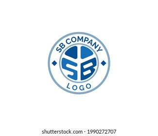 SB logo monogram insignia vintage