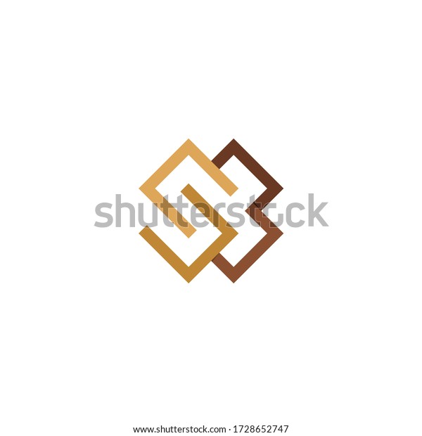 Sb Wood Logo Vector Design Modern Stock Vector (Royalty Free ...