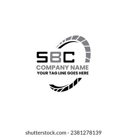 SBC letter logo vector design, SBC simple and modern logo. SBC luxurious alphabet design  
