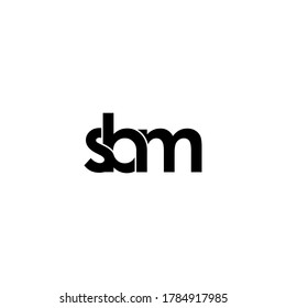 Sbm Letter Original Monogram Logo Design Stock Vector (Royalty Free ...