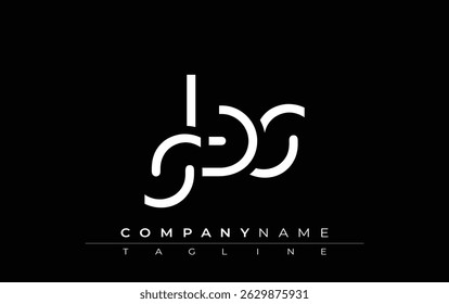 SBS abstract letter design. Modern Business Logo Design With Abstract Typography and Contemporary Style