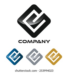 SC company linked letter logo