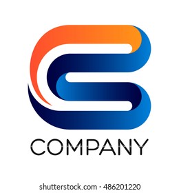 SC company linked letter logo
