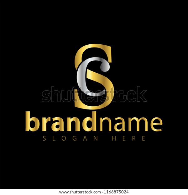 Sc Initial Letter Logo Icon Vector Stock Vector (Royalty Free) 1166875024