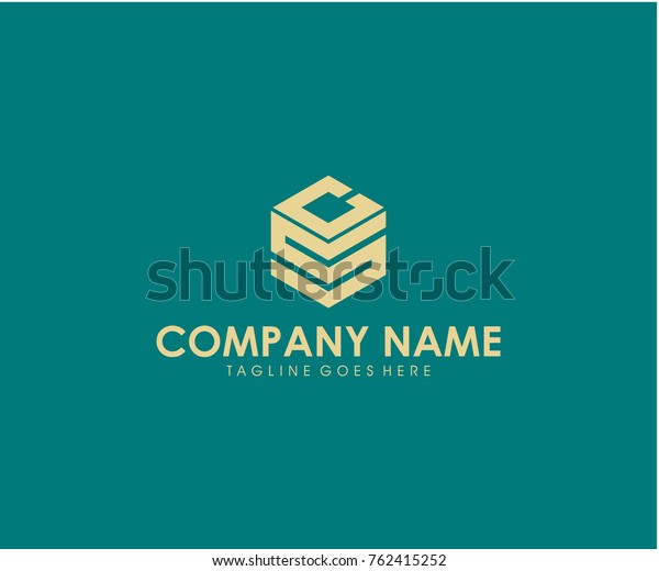 Sc Initial Logo Design Stock Vector (Royalty Free) 762415252