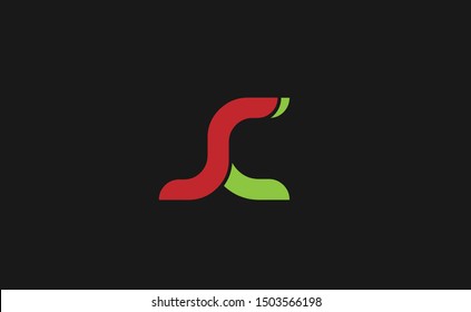 SC letter Logo Design Template Vector