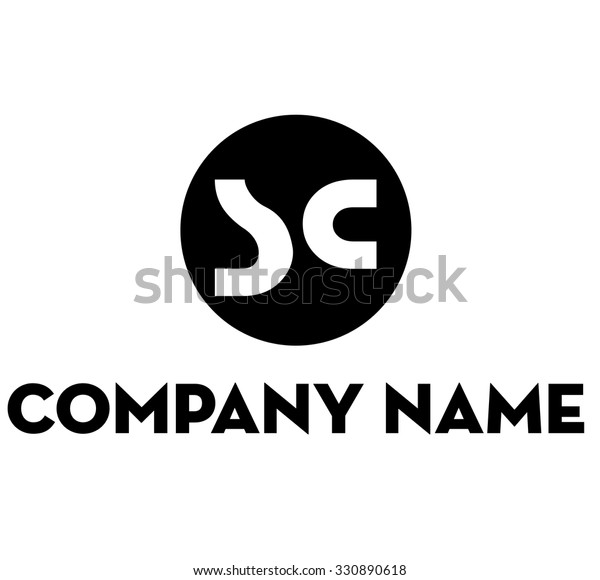 Sc Logo Stock Vector (Royalty Free) 330890618