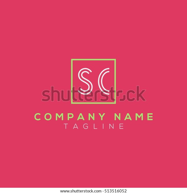 Sc Logo Stock Vector (Royalty Free) 513516052