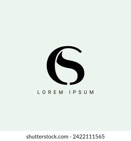 SC logo. S C design. White SC letter. SC SET, S C letter logo design. Initial letter SC linked circle uppercase monogram logo