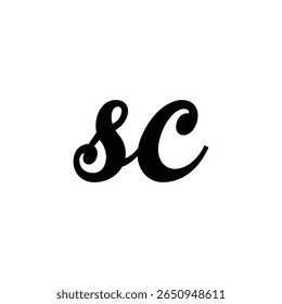 sc design de logotipo minimalista moderno intemporal que combina simplicidade e elegância, ideal para empresas que buscam uma identidade de marca limpa, profissional e duradoura em plataformas digitais e de impressão.