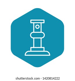 Scaffold support bar icon. Outline illustration of scaffold support bar vector icon for web design isolated on white background