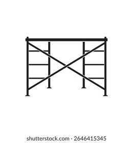 Diseño de símbolo de elemento de icono de andamio