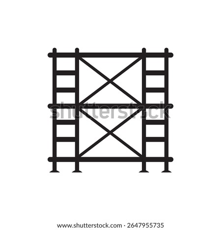 scaffolding icon element symbol design