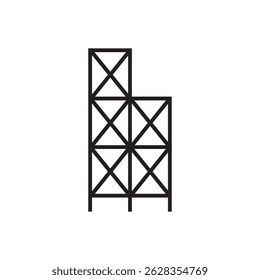 scaffolding icon illustration element design