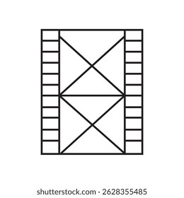 scaffolding icon illustration element design