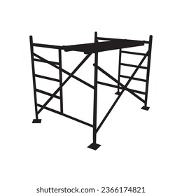 Scaffolding icon vector illustration design