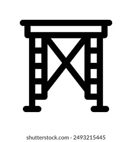 scaffolding icon. vector line icon for your website, mobile, presentation, and logo design.