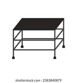 Scaffolding icon vector template illustration logo design