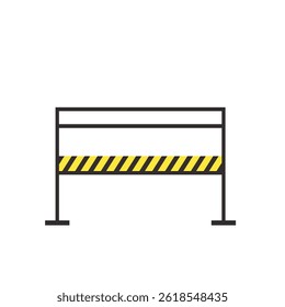 Andamios. Andamio prefabricado de aluminio de diseño plano de Vector ilustración aislada fondo blanco.