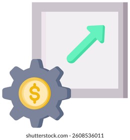 Scalability Icon Element For Design