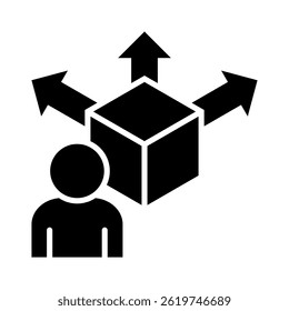 Scalability Icon Element For Design