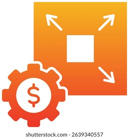 Scalability Icon Element for Design