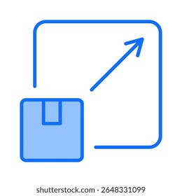 Elemento De Ícone De Escalabilidade Para Design
