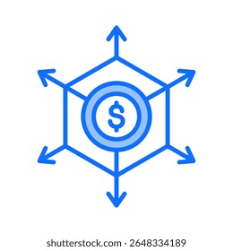 Elemento De Ícone De Escalabilidade Para Design