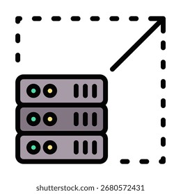 Elemento De Ícone De Escalabilidade Para Design