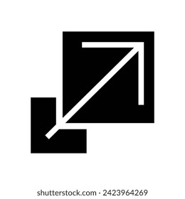 Scalability or scalable system, isolated on white background.