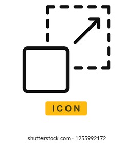 Scalability Vector Icon