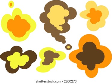 Scalable clouds or symbols