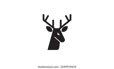 Scalable Deer Icon Designs for Responsive Website Designs