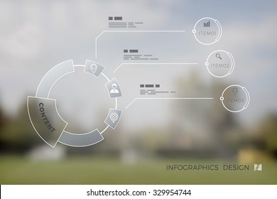 Scalable Eps10 Vector Composition for Your Bright Creative Layout Template Design 