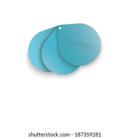 Scalable eps10 Vector design. Info chart illustration elements blue edition