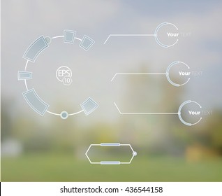 Scalable Eps10 Vector Illustration for Your Bright Creative Layout Template Design
