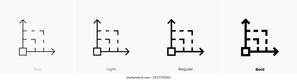 scalable icon. Thin, Light Regular And Bold style design isolated on white background