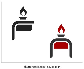 Scalable vector icon, that consisting of the sign of the flying seat of the future, executed in a minimalist style. Isolated logo, which you can use to screen (web, mobile app, video, etc.) and print