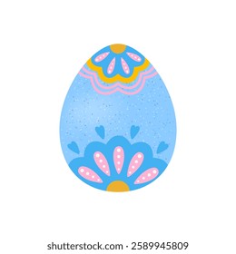 Scalable vector illustration of decorated Easter eggs, featuring traditional and modern patterns, perfect for digital and print use