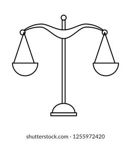 scale balance equality icon