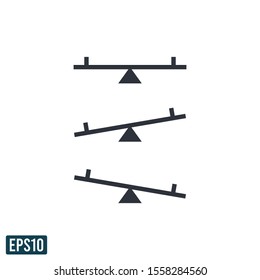 scale balance icon vector design template