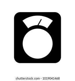 scale balance isolated icon