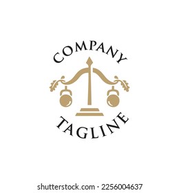 Scale and barble oak leaf vector logo template.eps