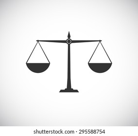 scale black icon