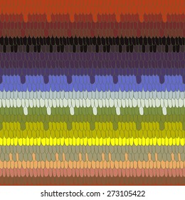 Scale color pattern vector